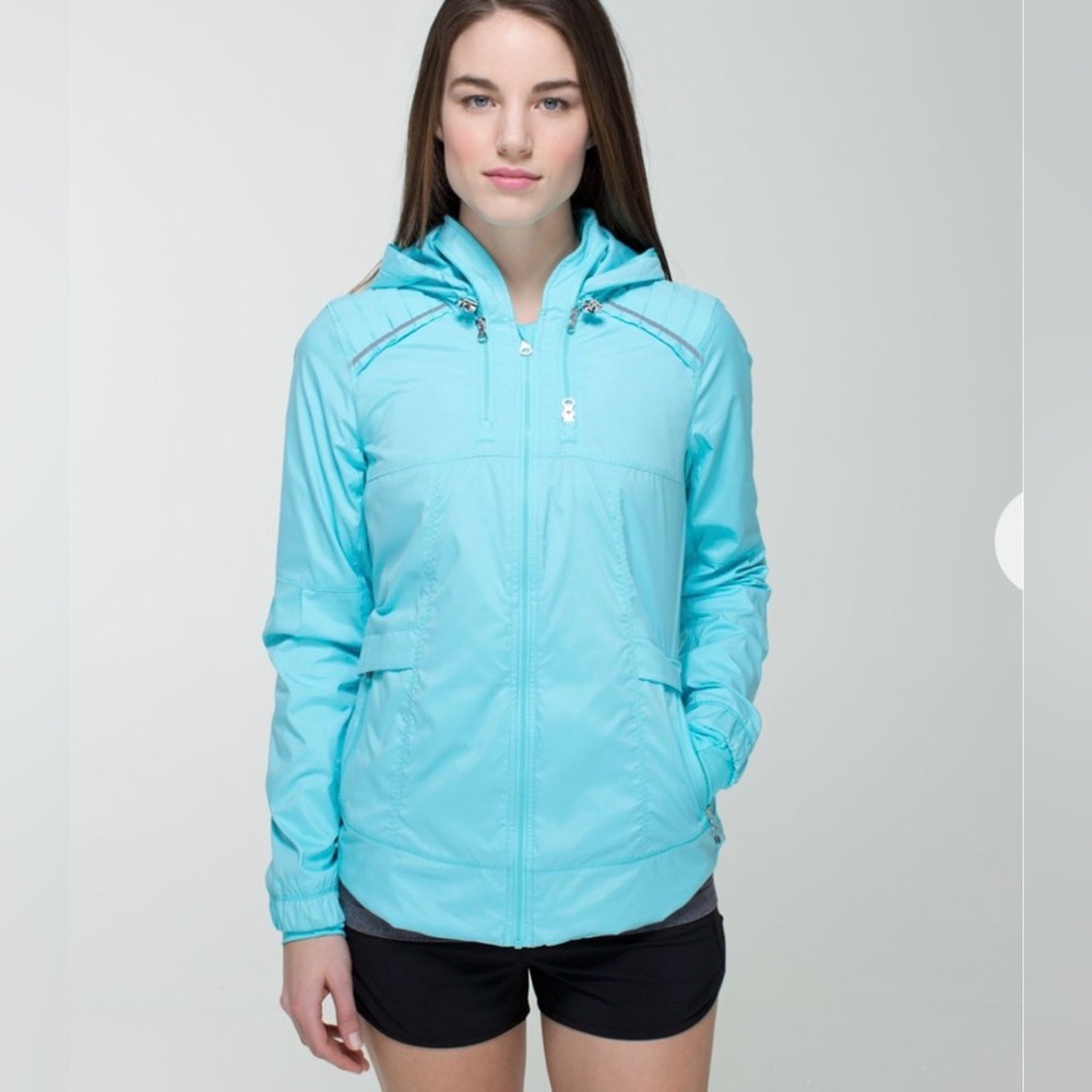 Lululemon Spring Forward Jacket Angel Blue 10